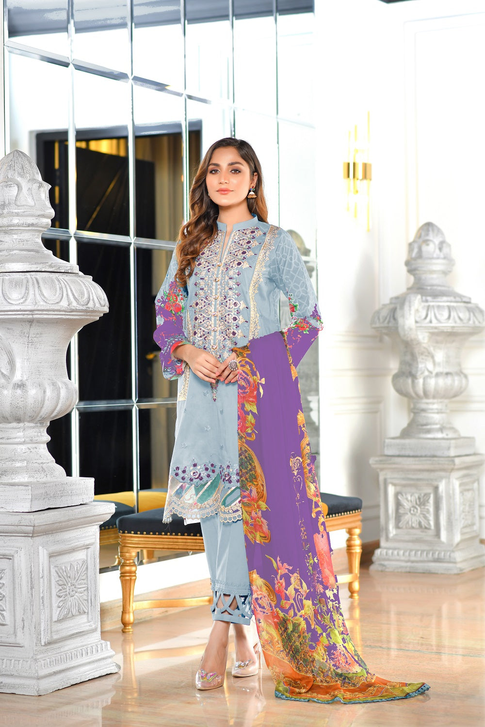 3826 - Lawn Luxury Collection 3PC (6788634968163)